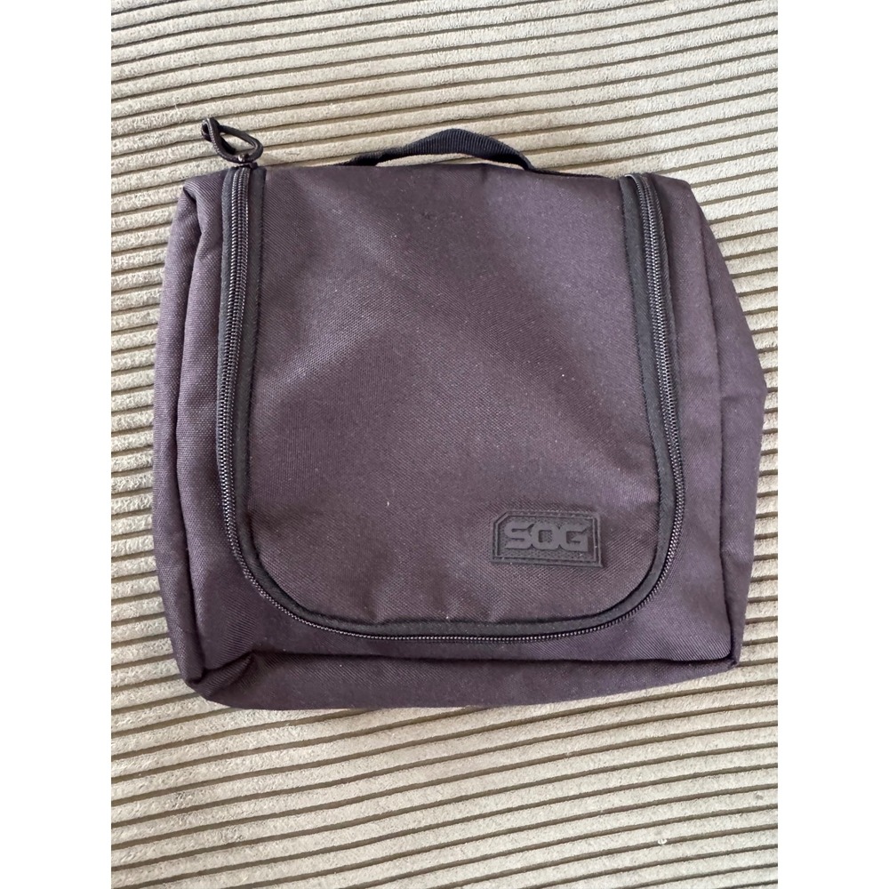 SOG Tactical Toiletry Bag Utility Pouch Black MOLLE Travel‎ Case YPD001MN-008